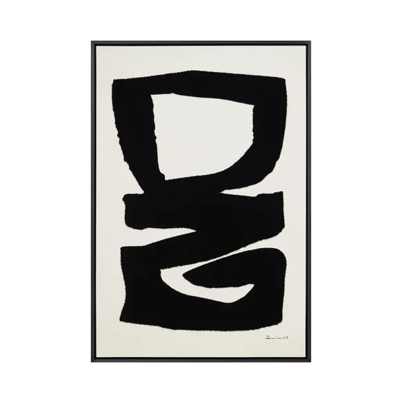 Abstract 1 by Dan Hobday Framed Canvas 3