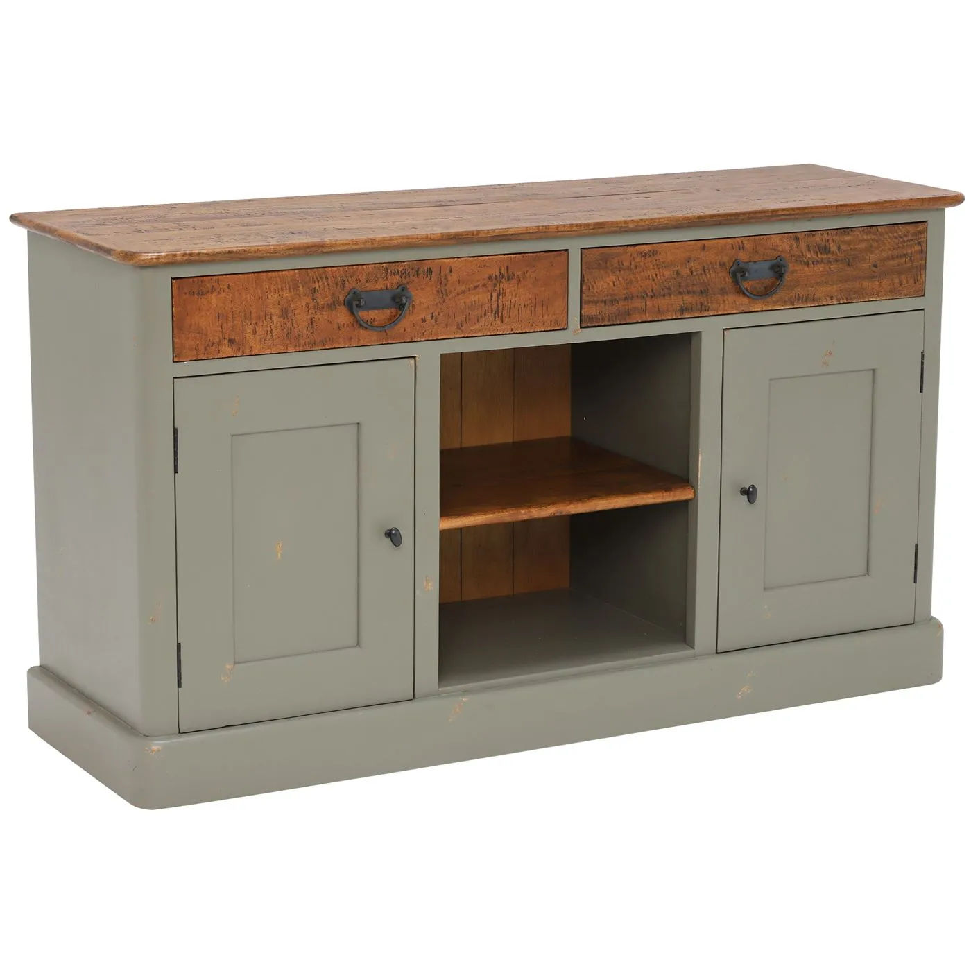 Maison 2 Door 2 Drawer Sideboard, Albany And Moss Grey