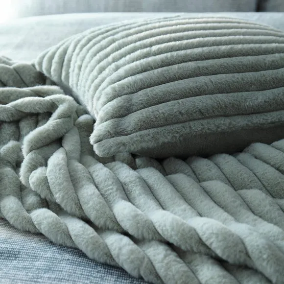 Appletree Morritz Faux Fur Square Cushion 4