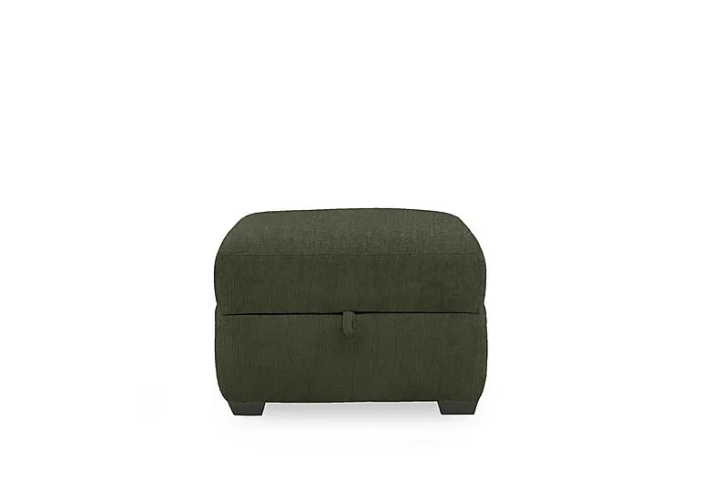Gemini Fabric Storage Footstool