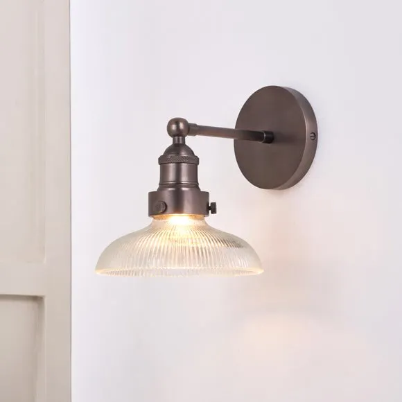 Pacific Lifestyle Bowery Ribbed Wall Light