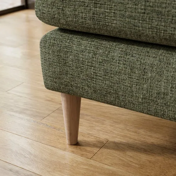 Sven Soft Texture Chenille Footstool 5