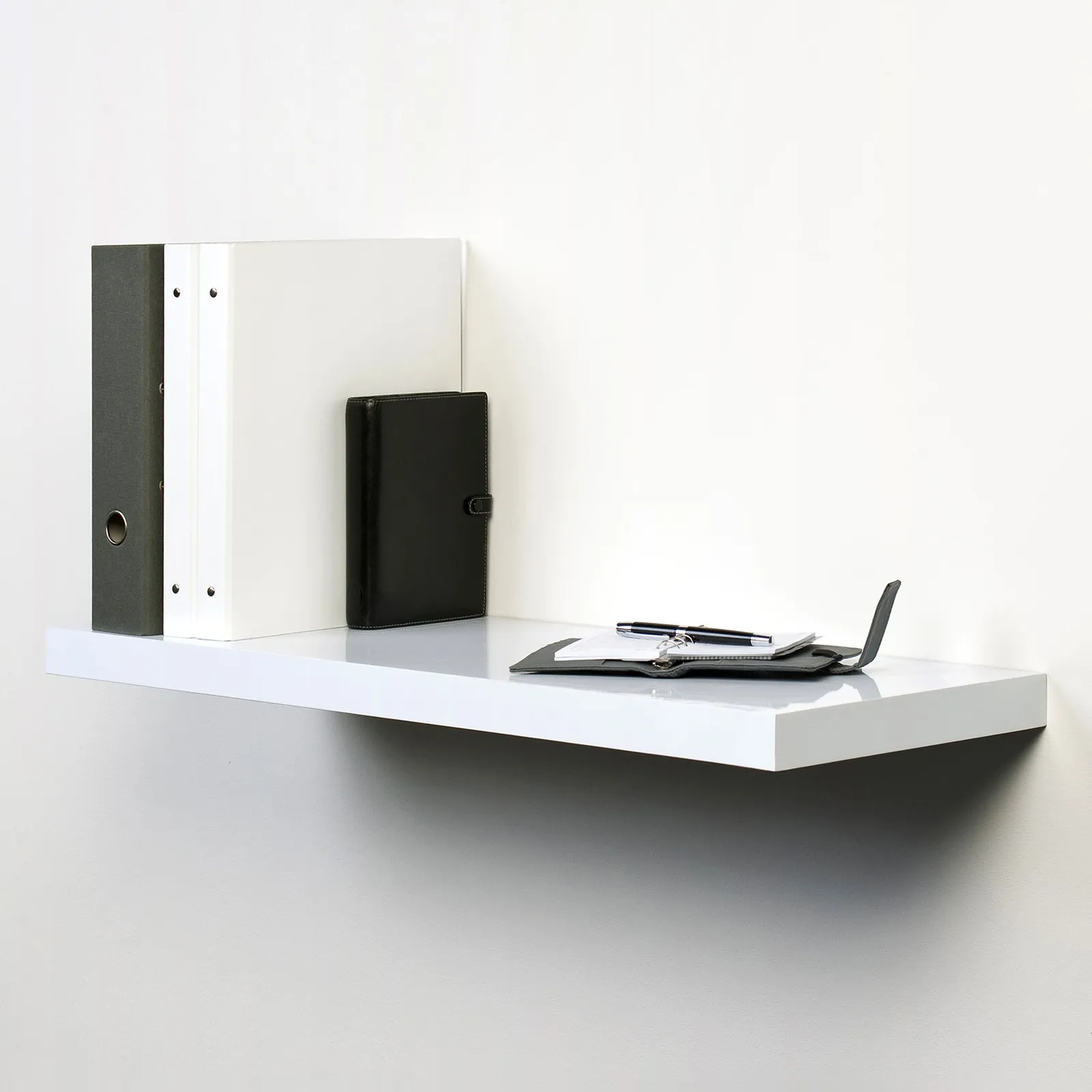 Duraline White Gloss Floating Shelf White
