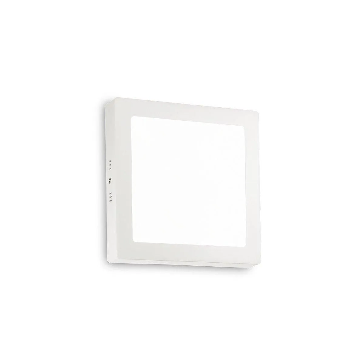 Netlighting Universal LED 1 Light Indoor Square Medium Flush Light White