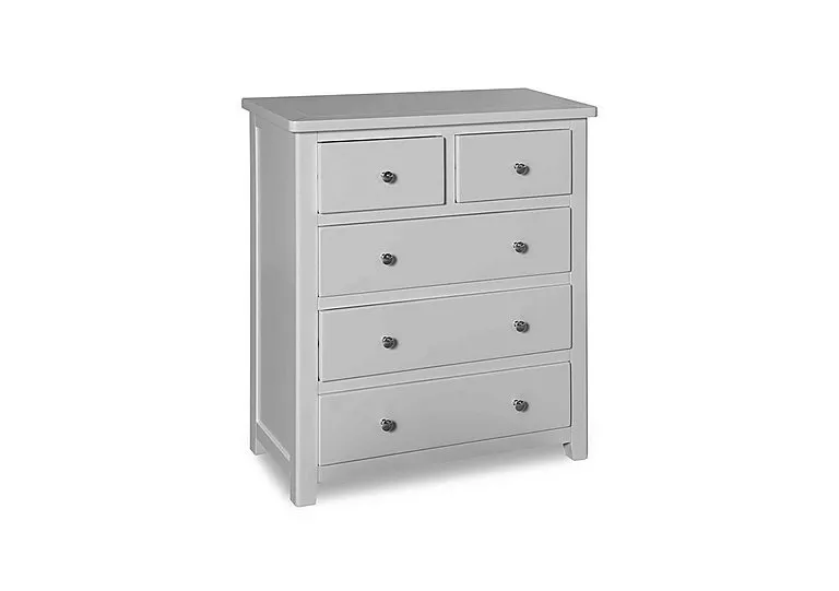 Grace 2+3 Drawer Chest - Grey