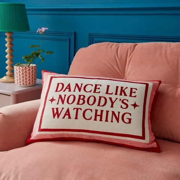 Dance Velvet Rectangle Cushion