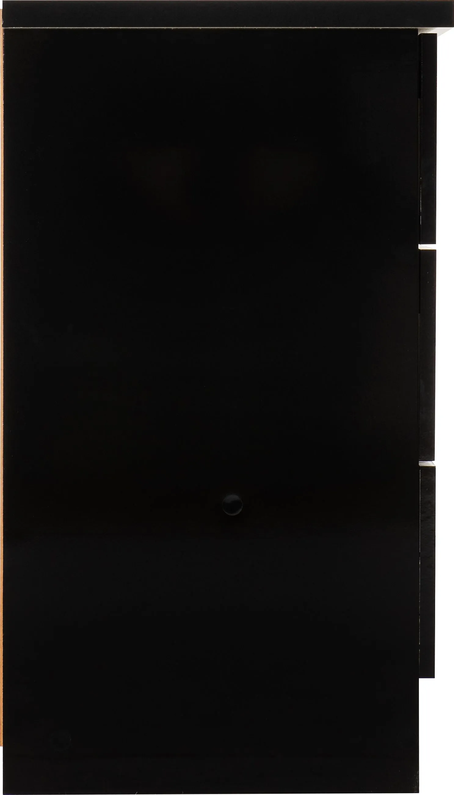 Seconique Nevada 3 Drawer Chest in Jet Black 5
