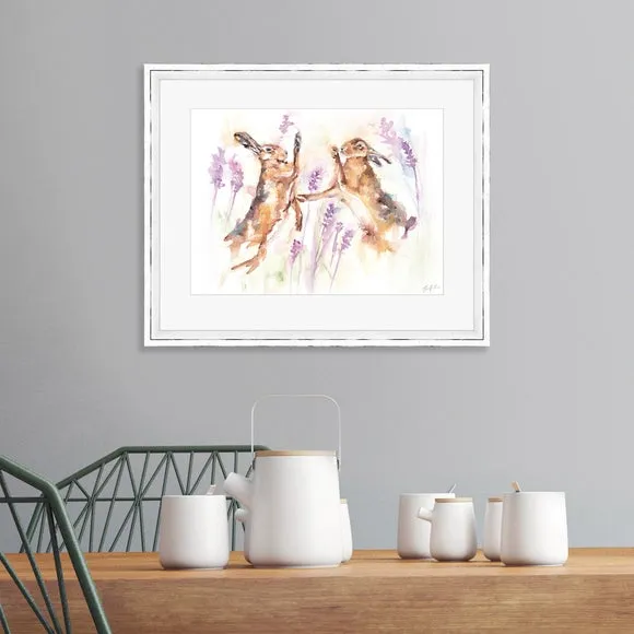 The Art Group Spring Hares Framed Print 4