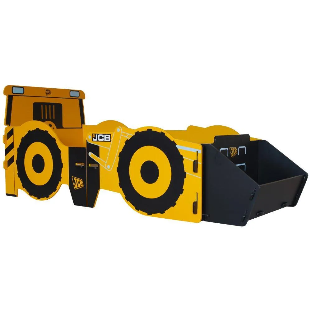 JCB Digger - Single - Children's Bed - Yellow - Wood - 3ft - Happy Beds 1