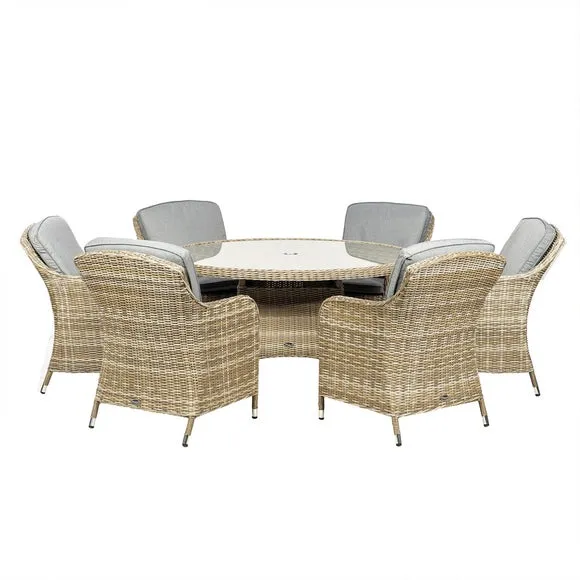 Wentworth 6 Seater Imperial Outdoor Dining Set 4