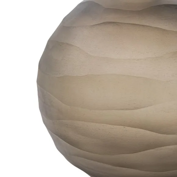 Cedar & Sage Bevelled Glass Globe Vase 5