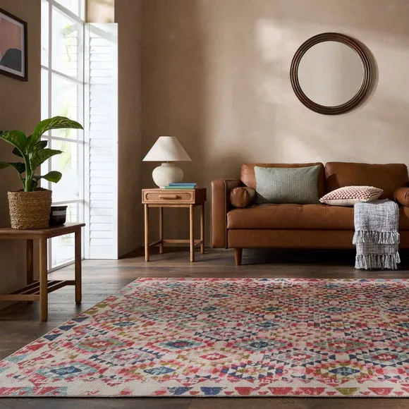 Sara Global Diamond Washable Rug 1