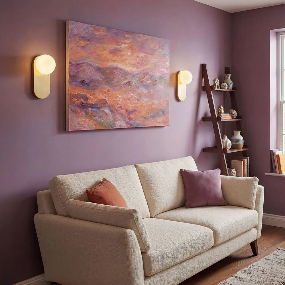 Netlighting Ariel Wall Light Brushed Gold 2