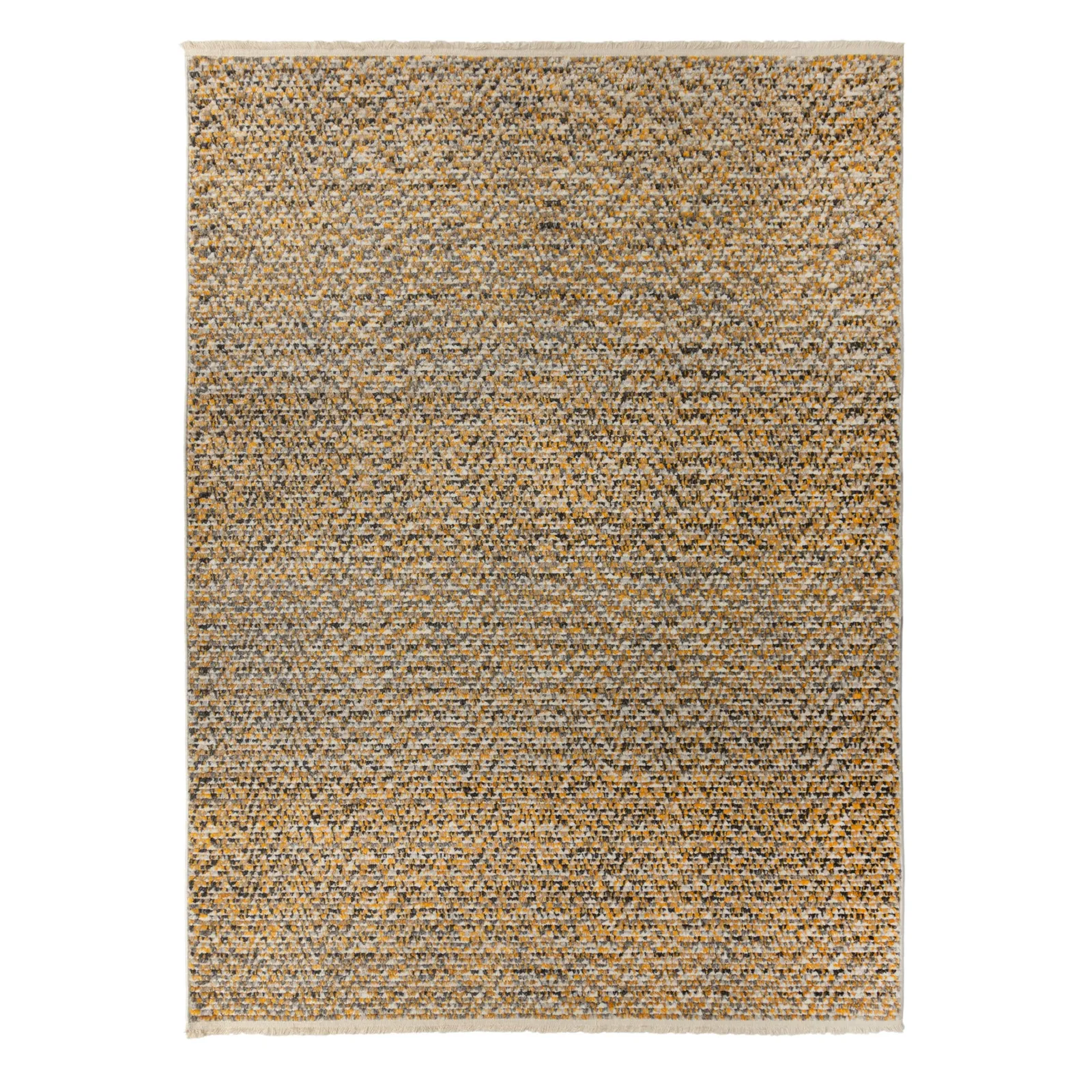 Lota Rug Yellow, Grey and White