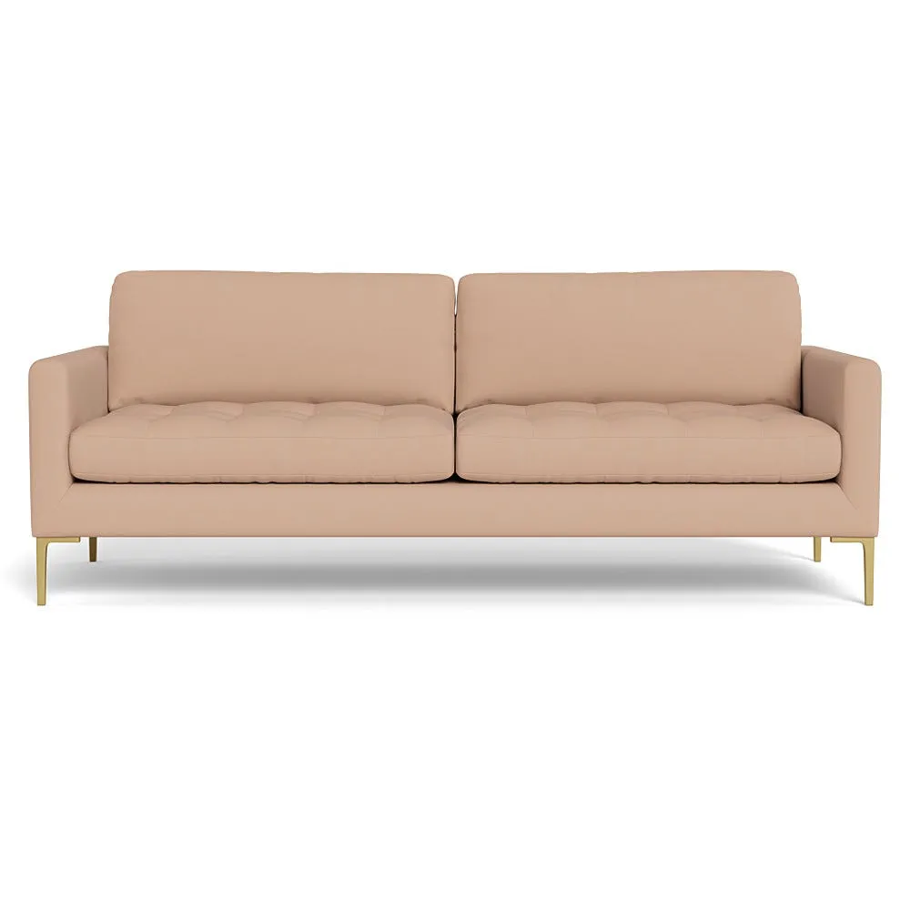 Heal's Eton 4 Seater Sofa Capelo Linen-Cotton Rosedale Brass Feet 1