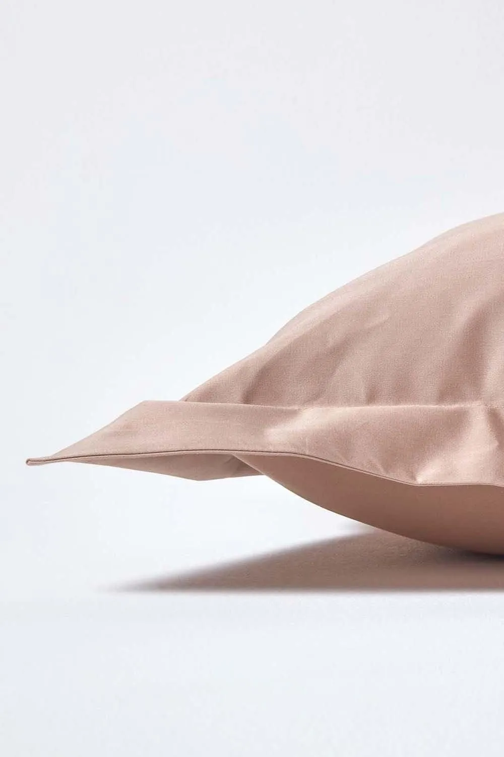 Homescapes Egyptian Cotton Oxford Pillowcase 1000 TC in Beige 2