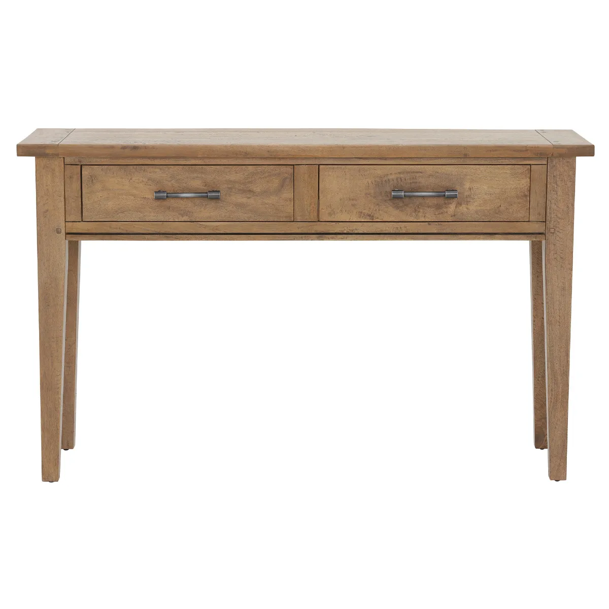 Antix Console Table 2 Drawers Smokehouse Distress