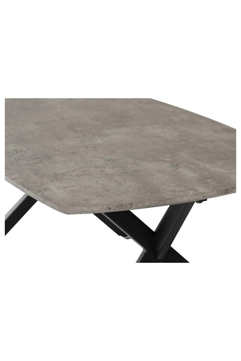 Seconique Athens Oval Coffee Table in Dark Grey 5