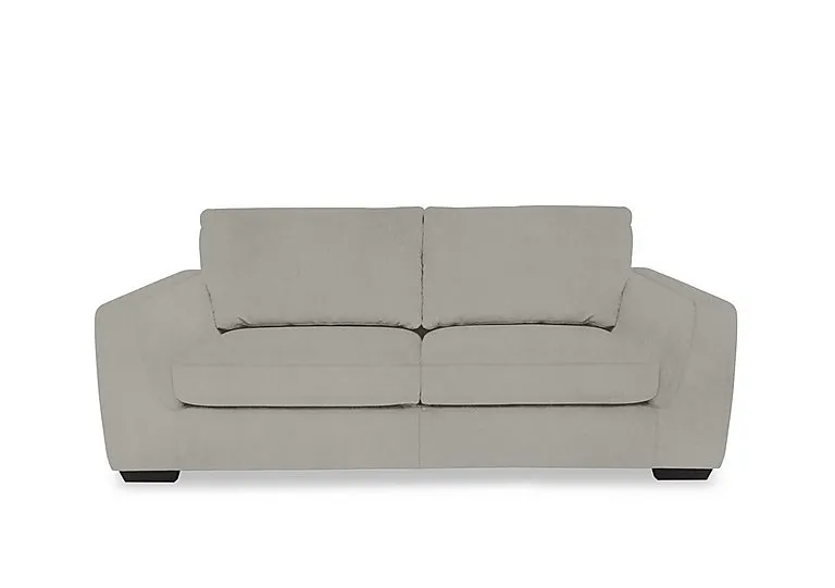 Dinky Fabric 3 Seater Sofa - Opulence Silver