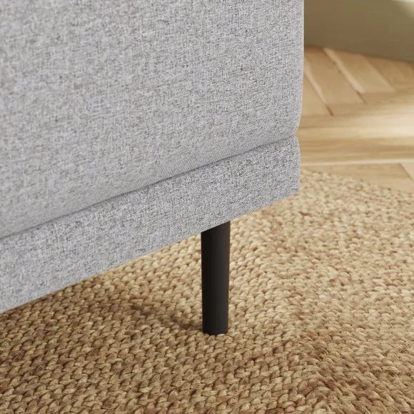Mae Long Dining Bench, Textured Weave 4