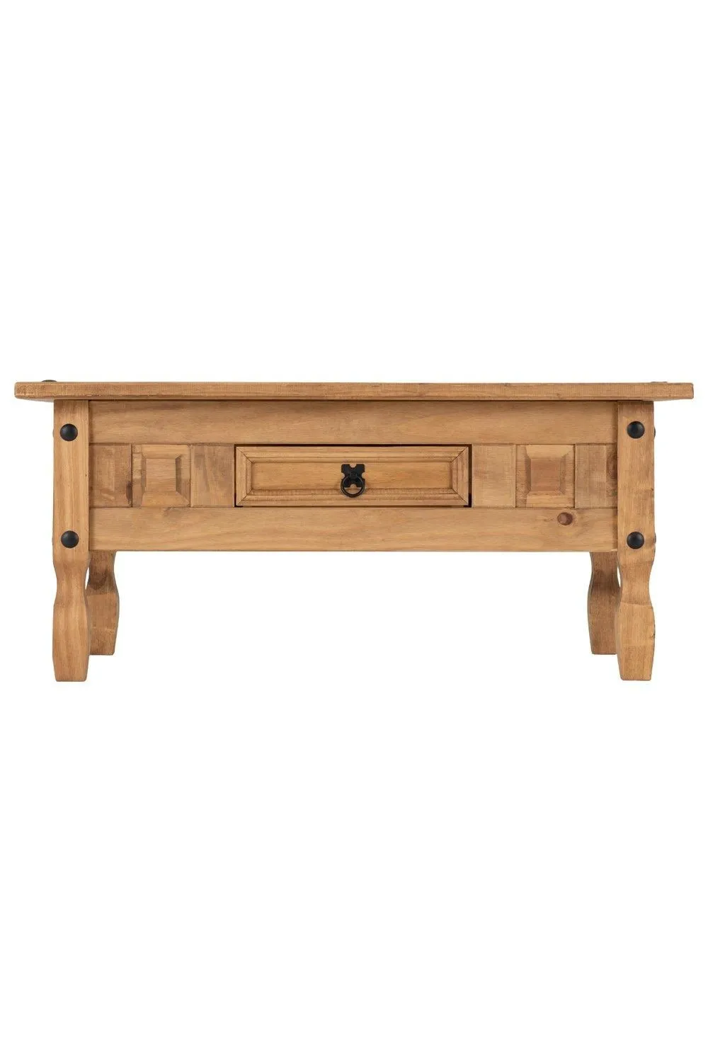 Seconique Corona 1 Drawer Coffee Table in Natural 4