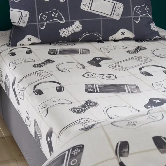 Set of 2 Ultimate Gamer Fitted Sheets 2