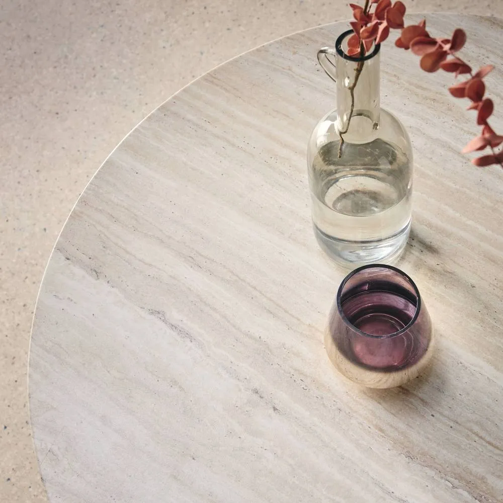 sweeek Round coffee table in Beige 5