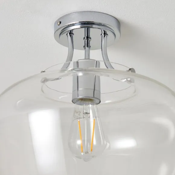 Lilier Bathroom Flush Ceiling Light 4