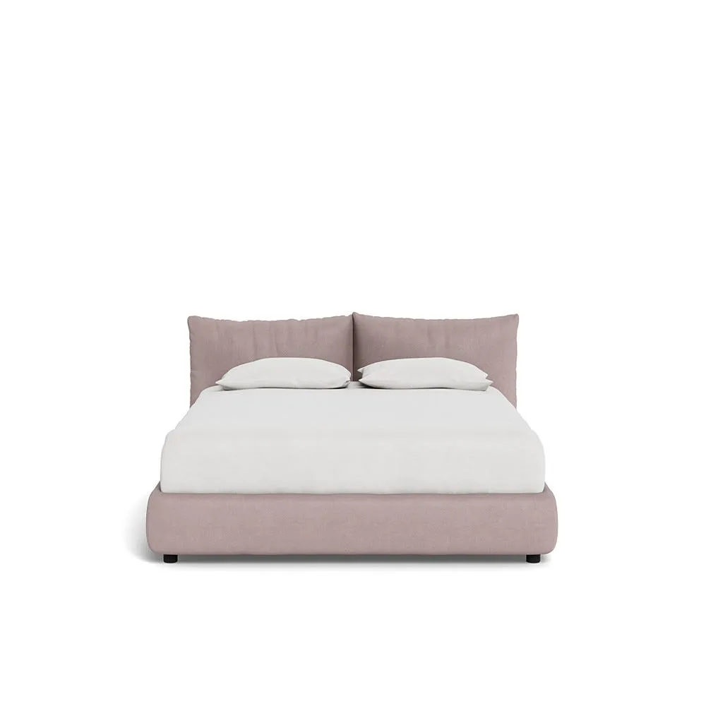 Heal's Pillow Storage Bed King Siena Cotton Dusky Pink 1