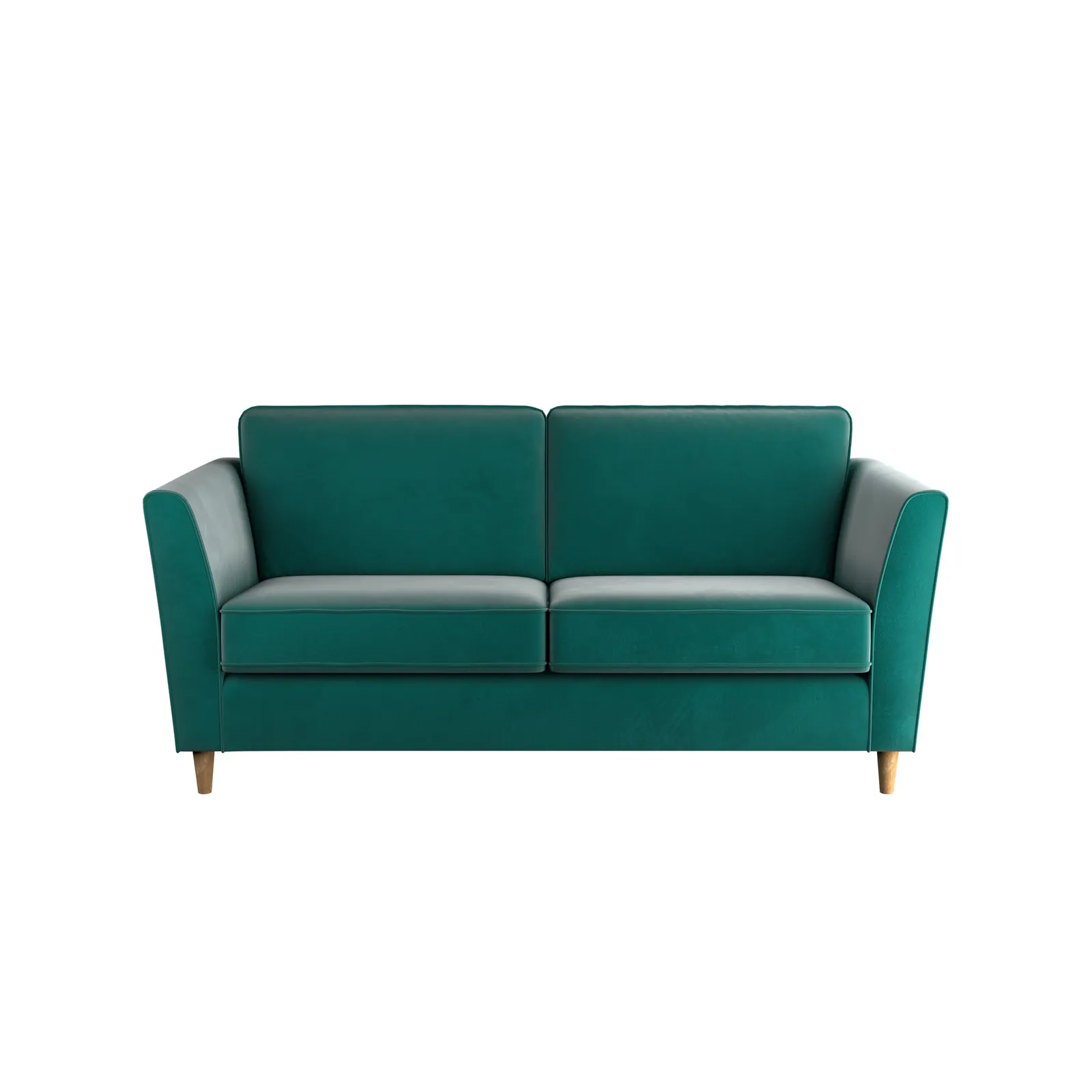 Greenwich Velvet 2 Seater Sofa Emerald