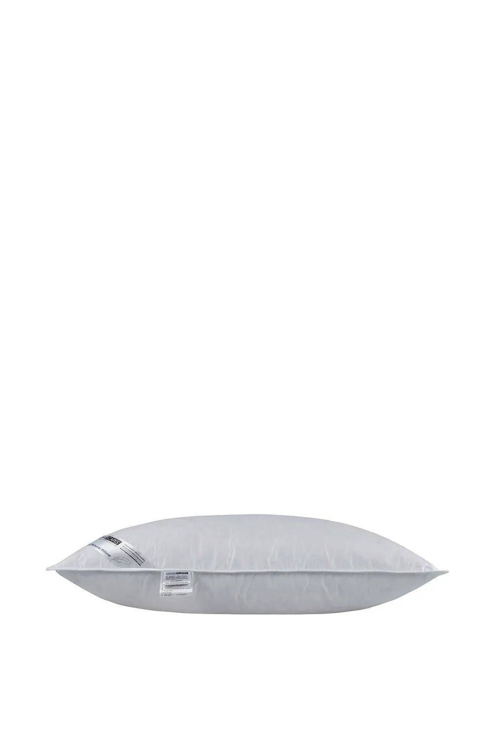 Homescapes Goose Feather & Down Lavender Pillow with Dried Lavender Insert in White 5