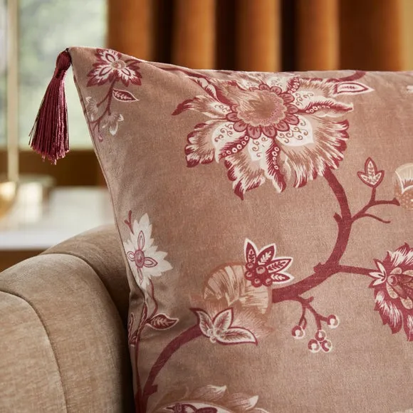 Jacobean Printed Square Cushion Cover 3