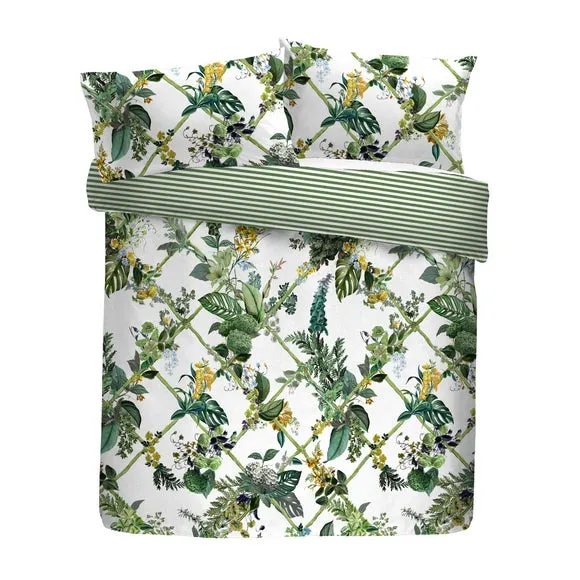 Laurence Llewelyn-Bowen Cotswold Fantasia 100% Cotton Duvet Cover & Pillowcase Set 4
