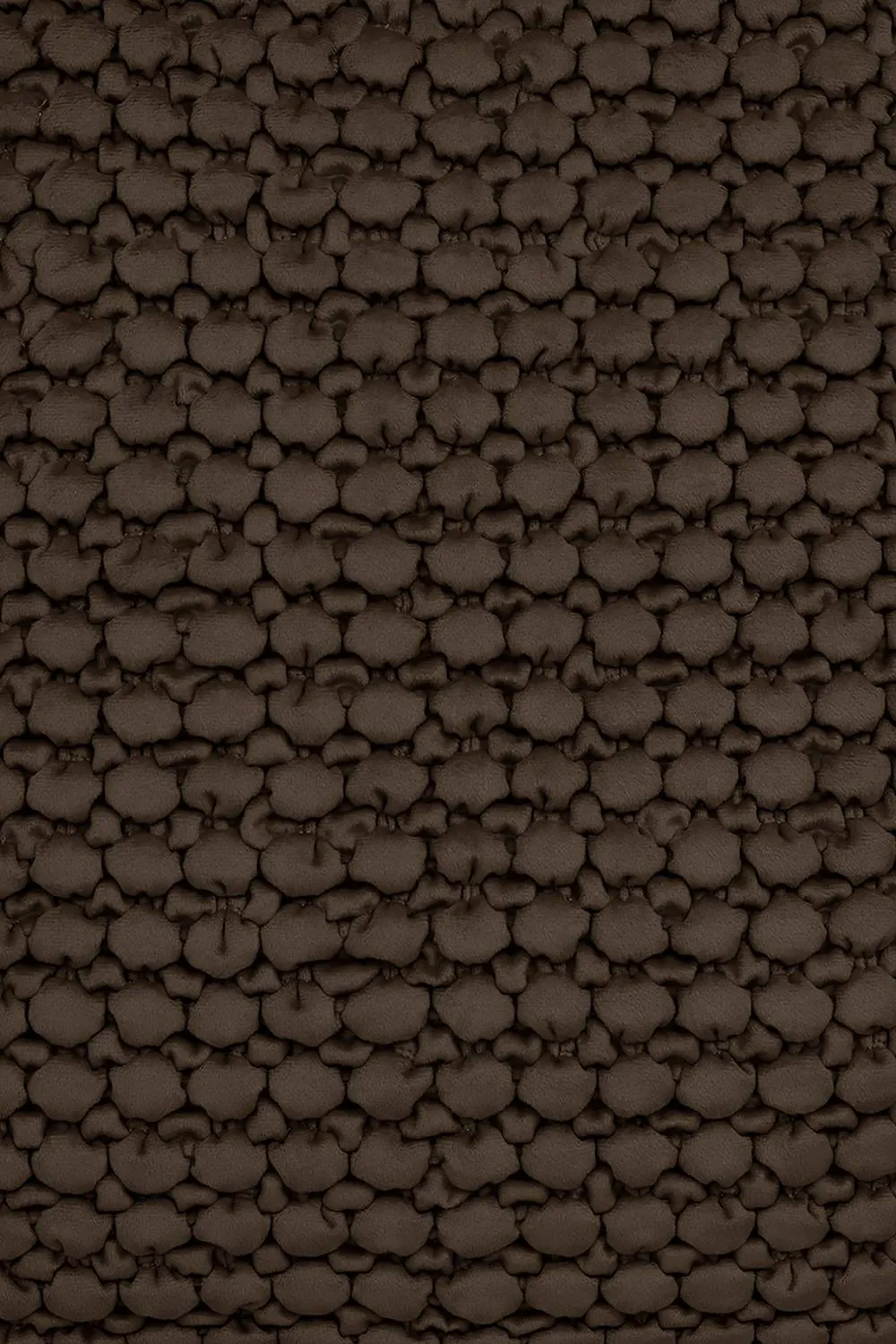 Appletree 'Bobble' Velvet Filled Cushion in Chocolate 4