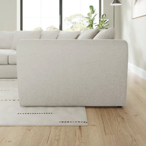 Blake Soft Texture Chenille Large Corner Sofa 2