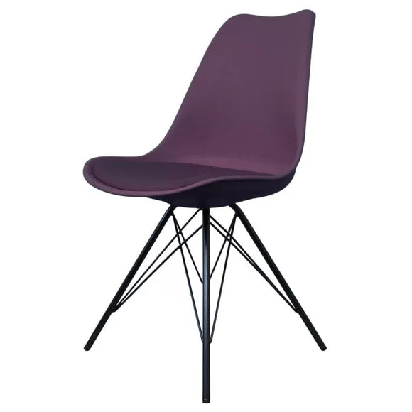 Fusion Living Soho Plastic Dining Chair 2