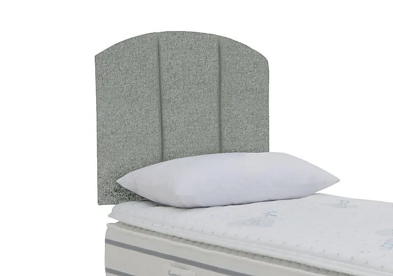 Banff Strutted Headboard - Single - Tweed Mint