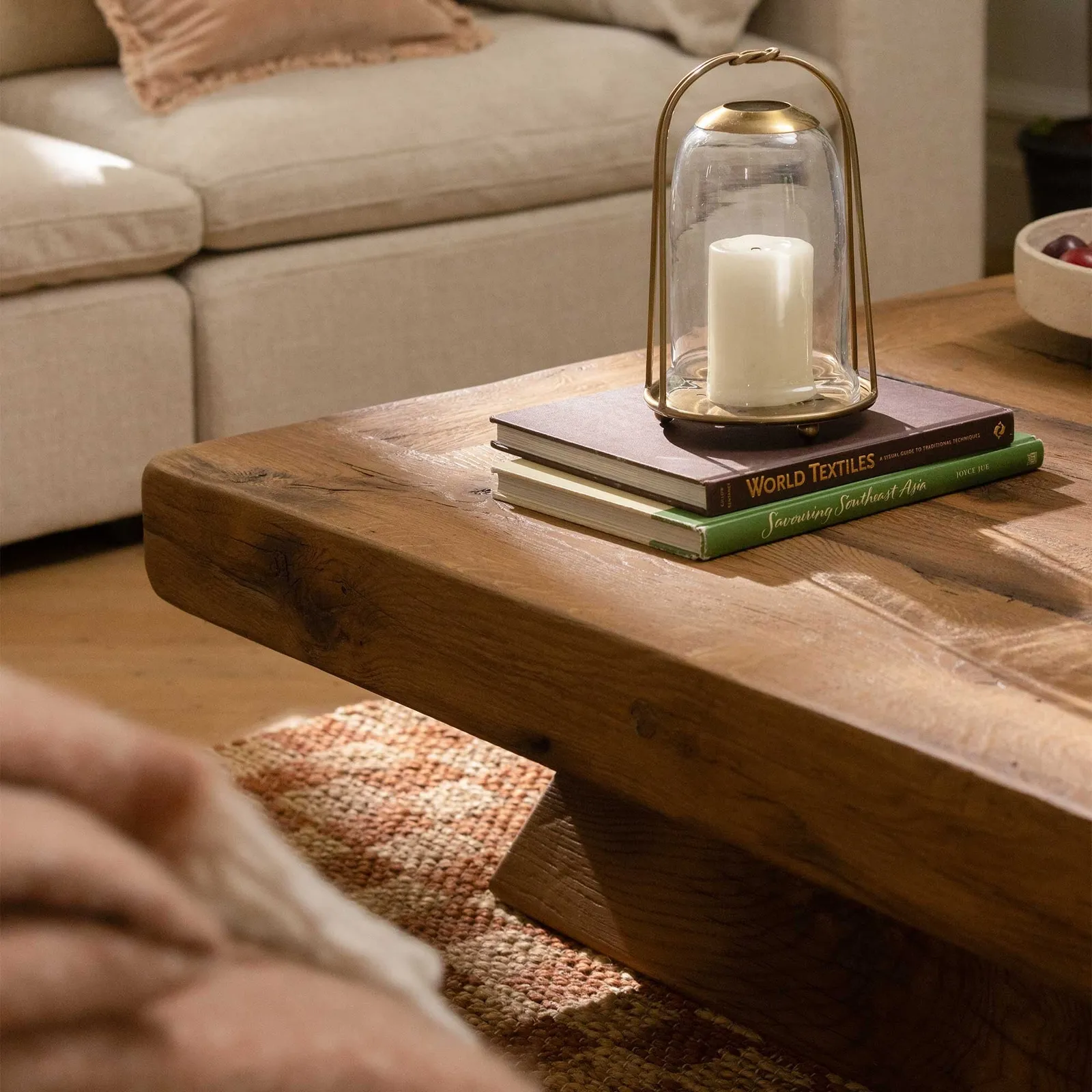 Lomond Coffee Table 110X110X34Cm, Brown Oak | Barker & Stonehouse 4