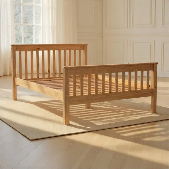 Somerset Natural Bed Frame 2