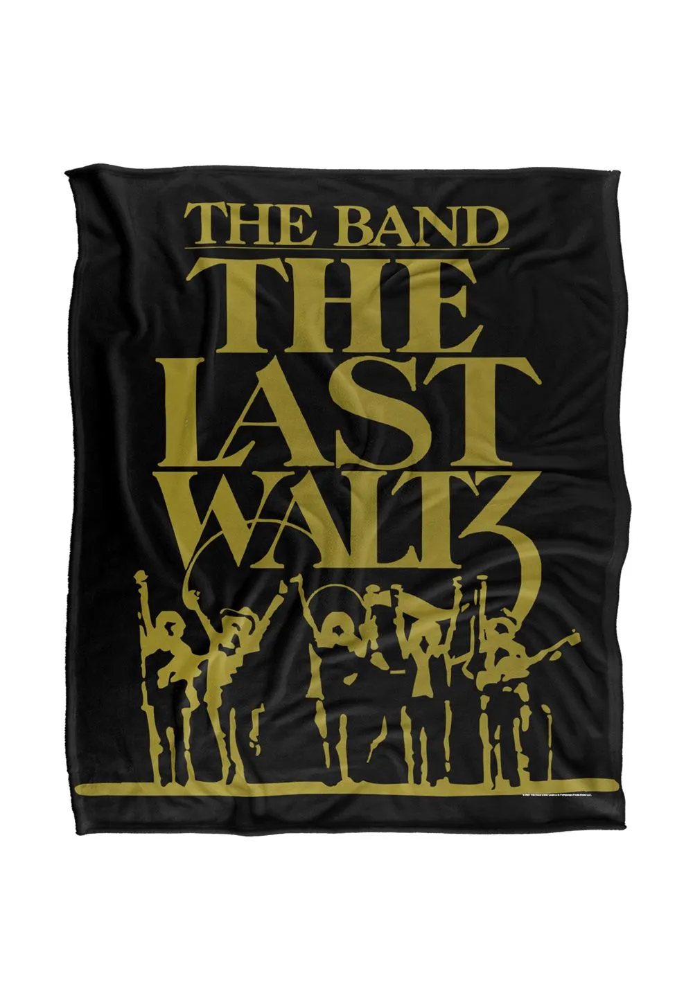 Band The The Last Waltz Silky Touch Super Soft Throw Blanket 152 X 127 cm in White