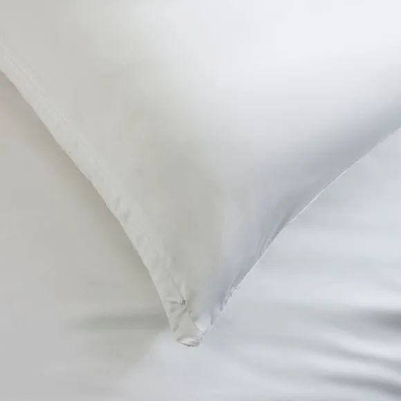 Dorma Elmley Embroidered 100% Cotton Sateen Standard Pillowcase Pair 4