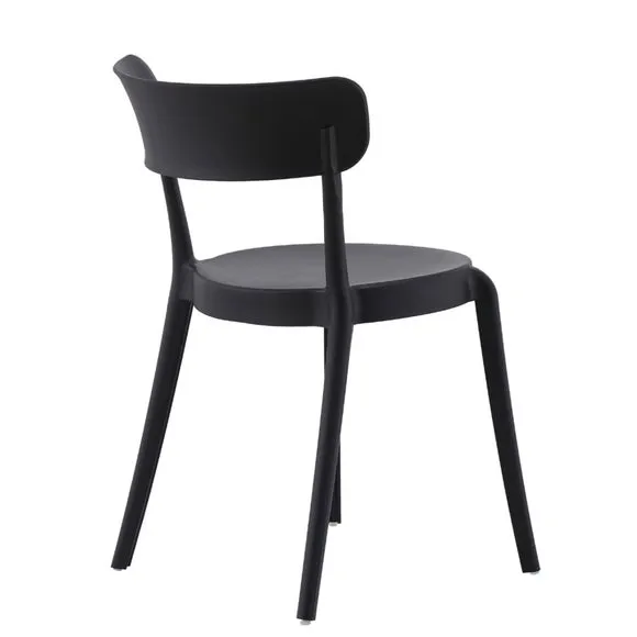 Fusion Living Plastic Bistro Dining Chair 5