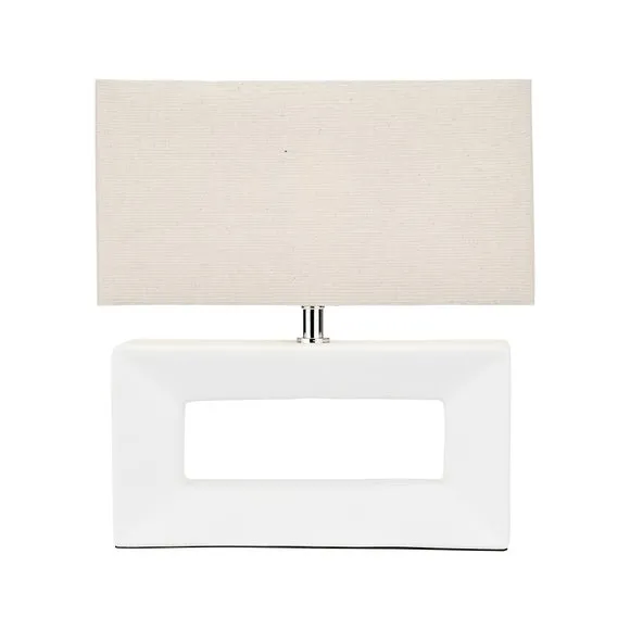 Pacific Lifestyle Block Rectangular Table Lamp 5