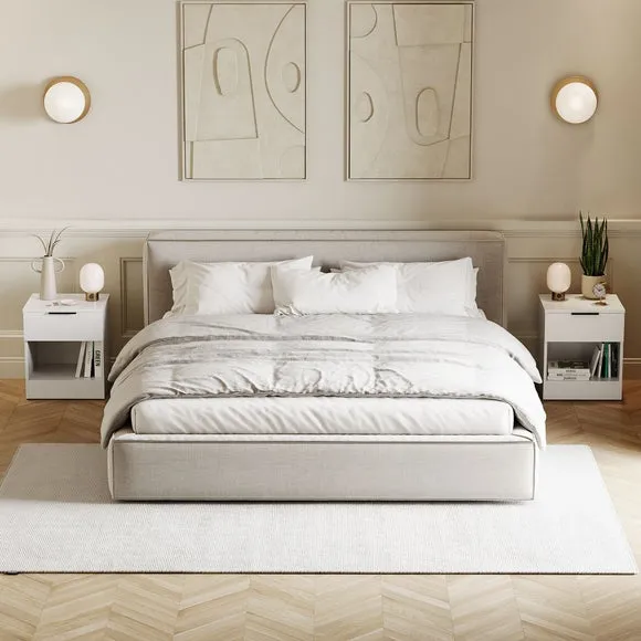 Hayes Set of 2 1 Drawer Bedside Tables 2