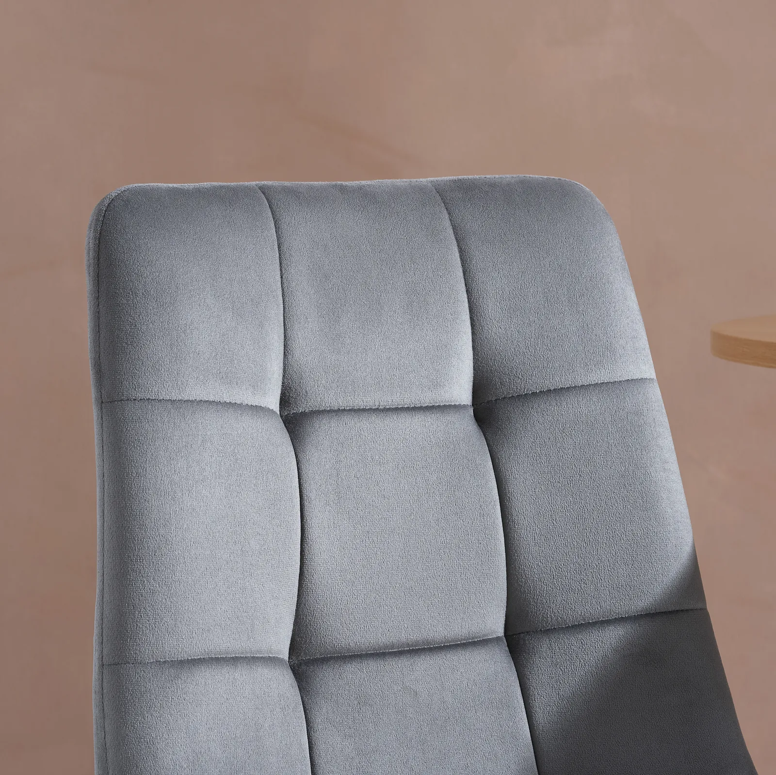 Birlea 2 Grey Dining Chairs Pair Axel 3