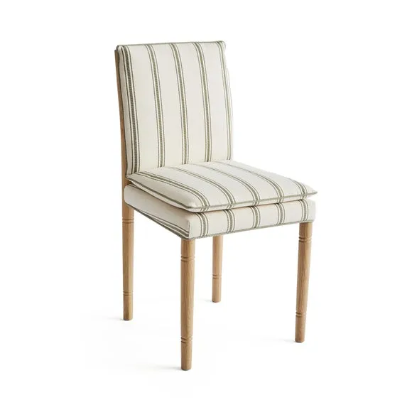 Churchgate Walcote Dining Chair, Striped Fabric 5