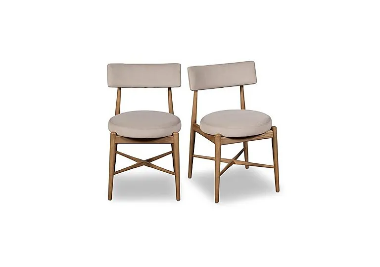 Winchester Pair of Dining Chairs - Grey