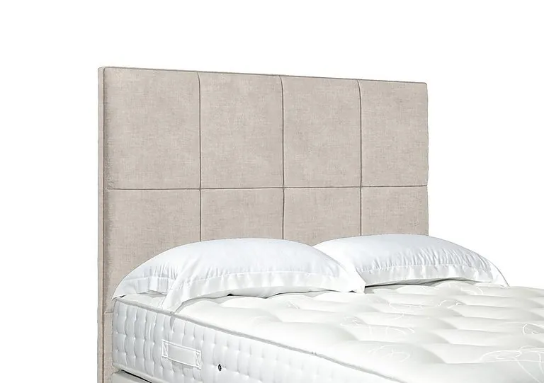 Artisan Collection Titan High Floor Standing Headboard - Single - Lace Ivory