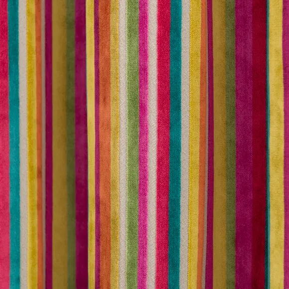 Aliyah Stripe Eyelet Curtains 3