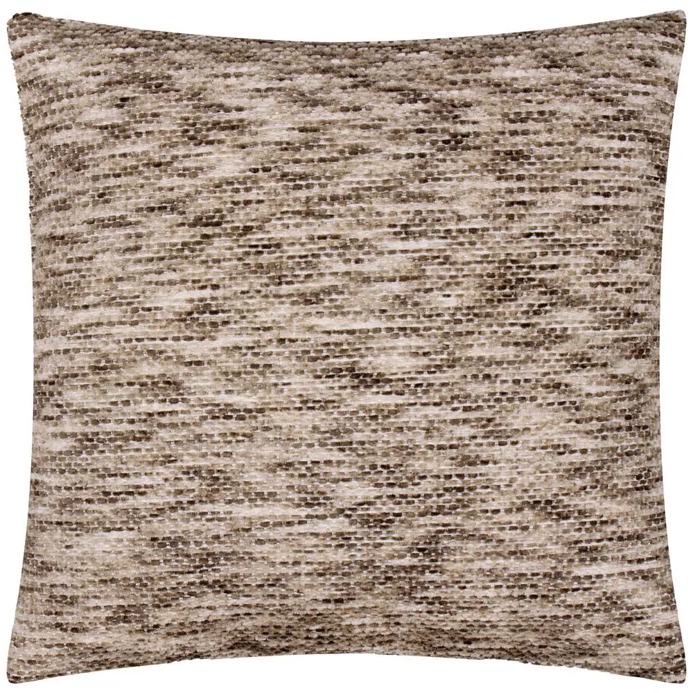 Yard Malvern Chenille Cushion in Light Brown 2